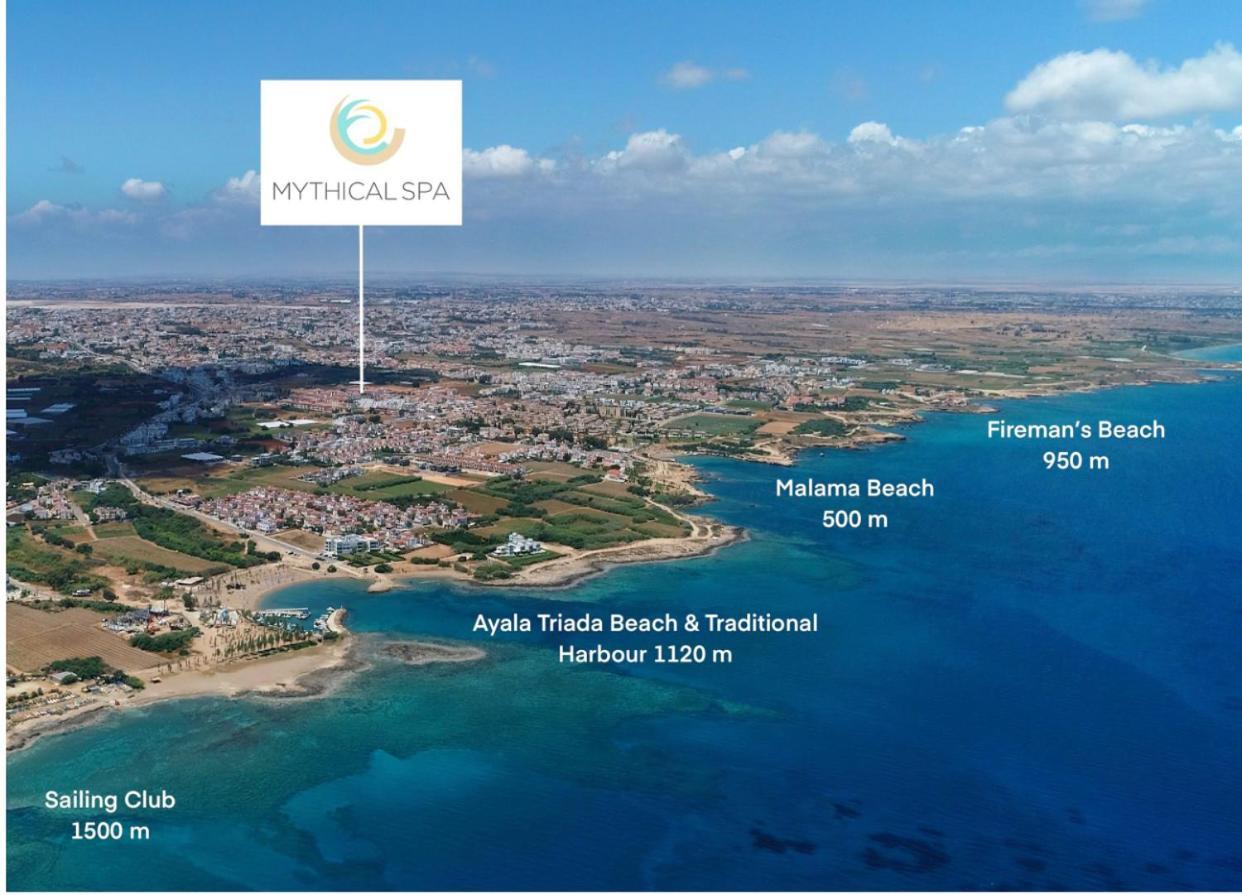 VILLA KOLIBRI cd1 MYTHICAL SANDS RESORT Paralimni Exterior foto