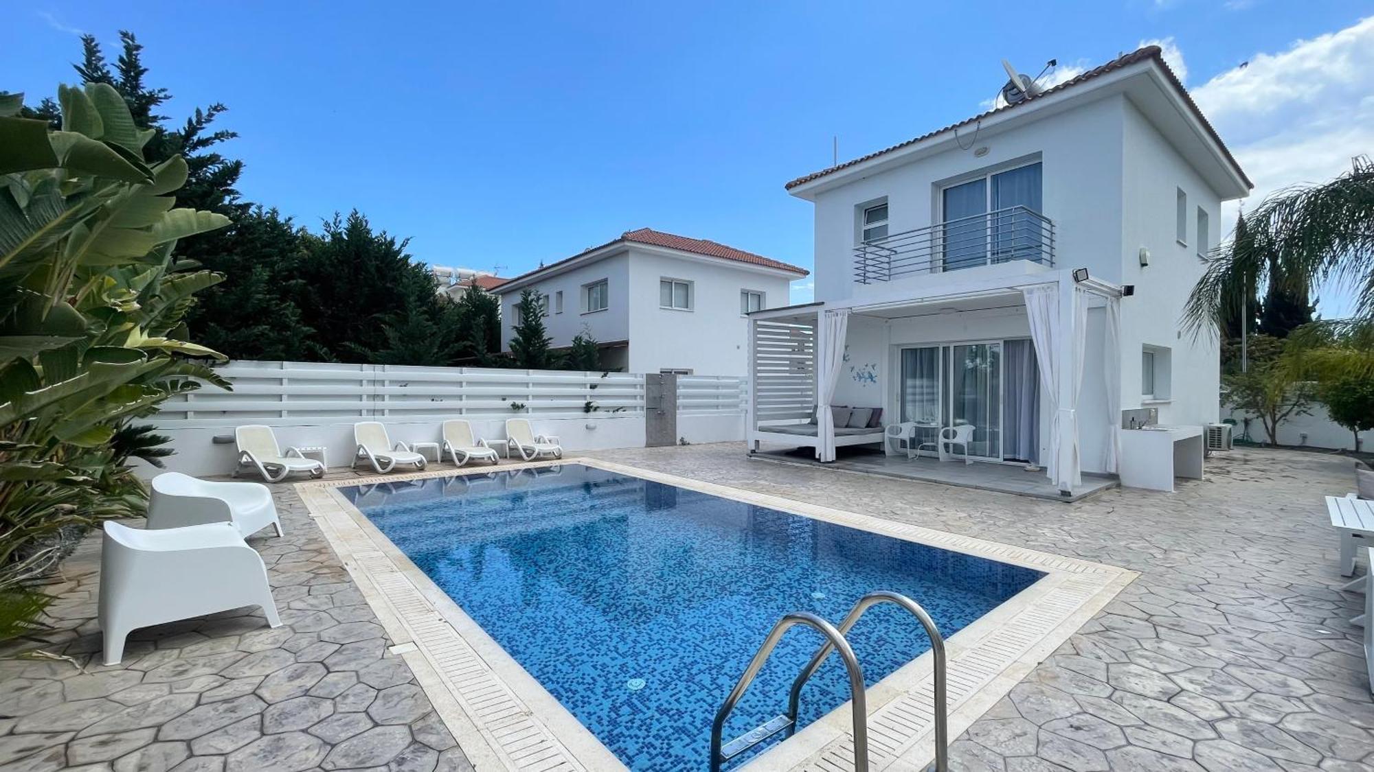 VILLA KOLIBRI cd1 MYTHICAL SANDS RESORT Paralimni Exterior foto